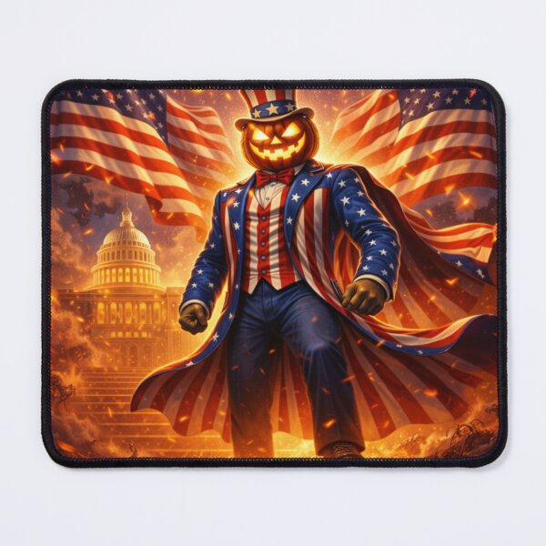 Item preview, Headless Horseman Uncle Sam – Patriotic Halloween Fantasy Art designed and sold by TheHorsemanRidesAgain.
