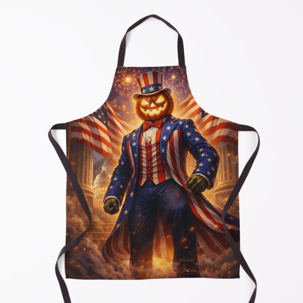 Item preview, Headless Horseman Uncle Sam – Patriotic Halloween Fantasy Art designed and sold by TheHorsemanRidesAgain.