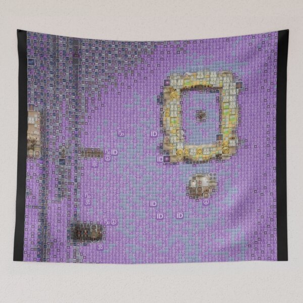 Item preview, Emoji Door Emblem ?? | Purple Apartment Aesthetic | Nostalgic Vibes Wall Art | Minimalist Pop Culture Inspired Design designed and sold by Emoji Emblems.