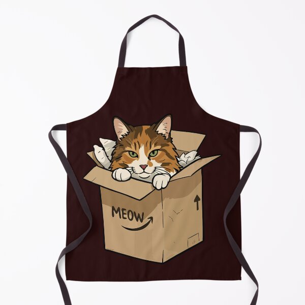 Item preview, Meow Delivery – Cat in a Box designed and sold by MalisoStickers.