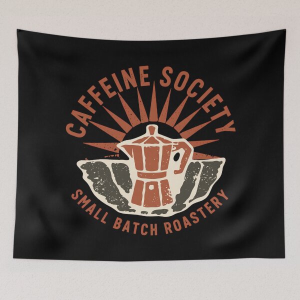 Item preview, Caffeine Society: Small Batch Roastery designed and sold by SignumShop.