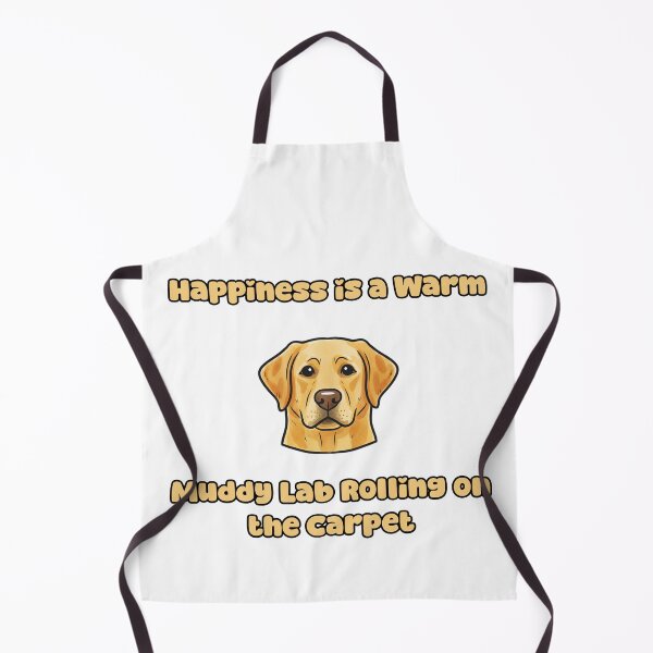 Item preview, Happiness Is A Warm Muddy Lab Rolling Carpet Humor designed and sold by NatureUnleashed.