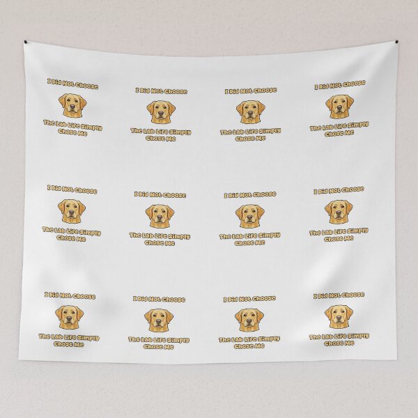 Item preview, I Did Not Choose The Lab Life Simply Chose Me designed and sold by NatureUnleashed.