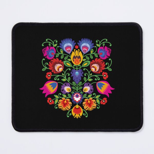 Item preview, Lowicz Midnight Folk Florals designed and sold by FK-UK.