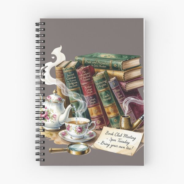 Item preview,  Book Club Sleuths Unite — Vintage Cozy Mystery Reader Tee designed and sold by kosimazaki.