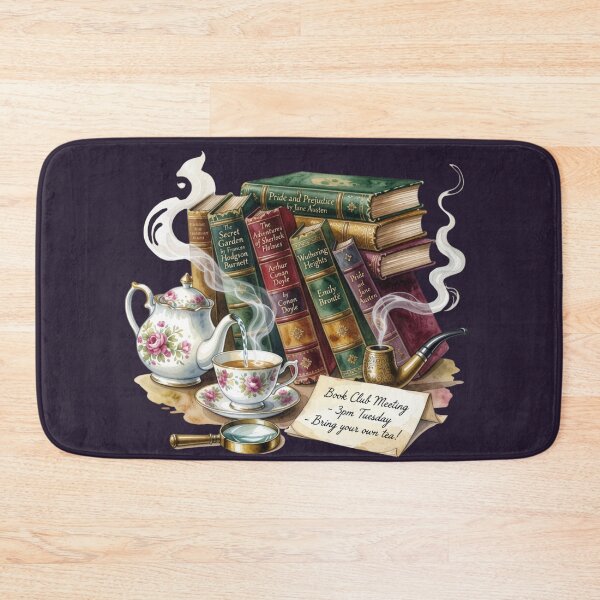 Item preview,  Book Club Sleuths Unite — Vintage Cozy Mystery Reader Tee designed and sold by kosimazaki.