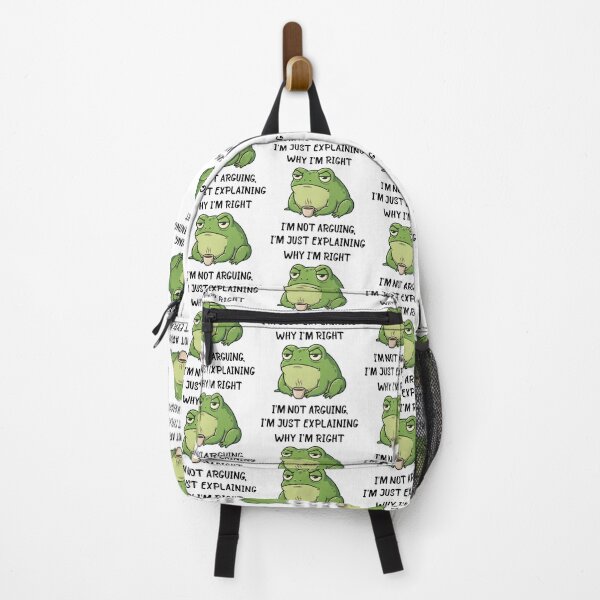 Item preview, Funny Frog Sarcastic Quote Meme Humor Cute Frog Design designed and sold by timizar.