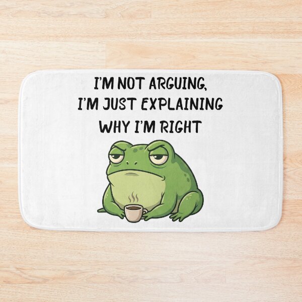 Item preview, Funny Frog Sarcastic Quote Meme Humor Cute Frog Design designed and sold by timizar.