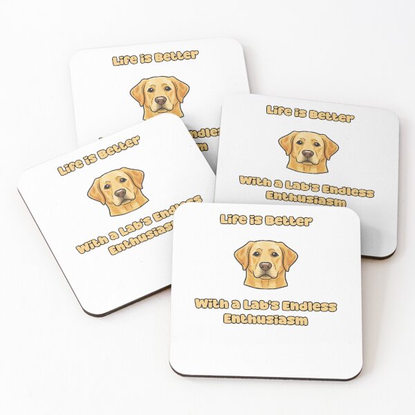 Item preview, Life Better With A Lab Labrador Endless Enthusiasm designed and sold by NatureUnleashed.