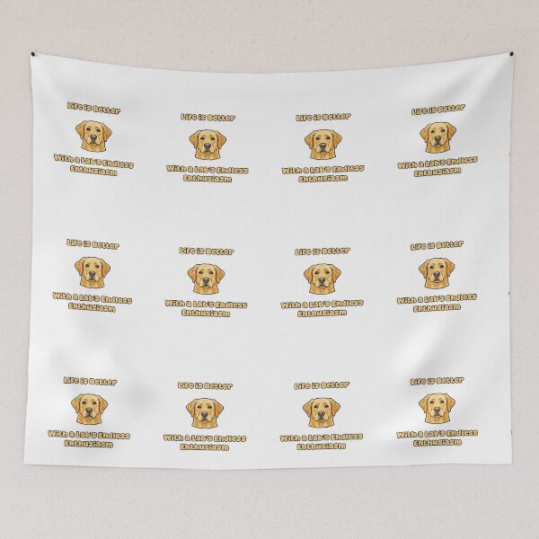 Item preview, Life Better With A Lab Labrador Endless Enthusiasm designed and sold by NatureUnleashed.