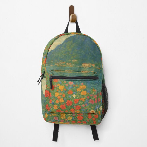 Item preview, Gustav Klimt Flower Garden, Lake Como designed and sold by FrescoDesign.