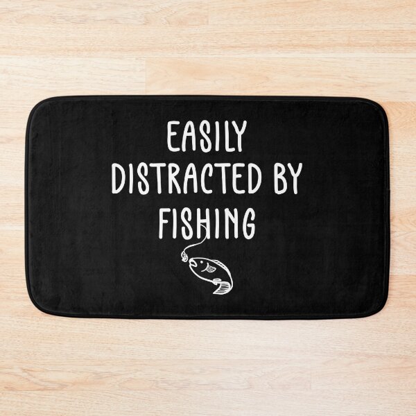 Item preview, Easily Distracted By Fishing designed and sold by Fish Hook Factory.
