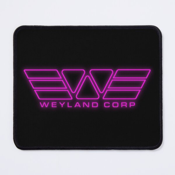 Item preview, Alien Weyland Corp Neon Purple Pink Logo designed and sold by Power Up Prints.
