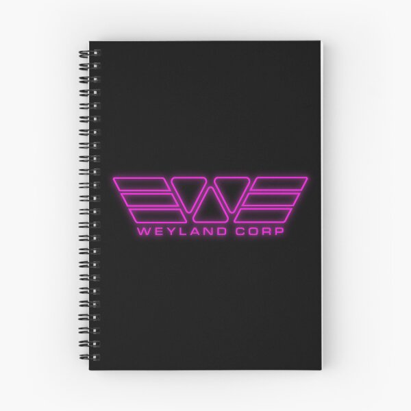 Item preview, Alien Weyland Corp Neon Purple Pink Logo designed and sold by Power Up Prints.