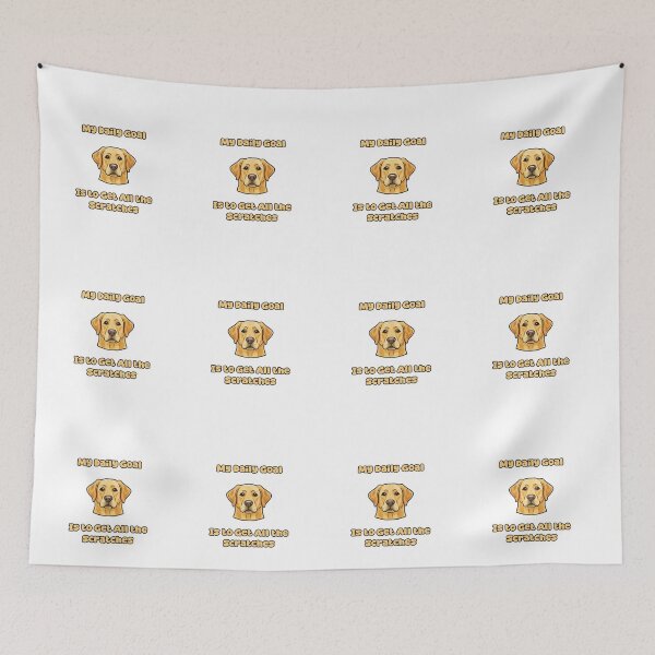 Item preview, My Daily Goal Is To Get All The Scratches Dog Lover designed and sold by NatureUnleashed.