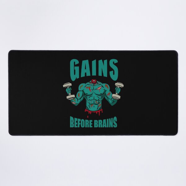 Item preview, Gains Before Brains designed and sold by byebyesally.