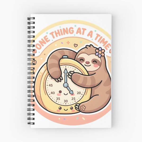 Item preview, Pomodoro Sloth Adhd Timer Reminder Sticker designed and sold by PuddlePixels.