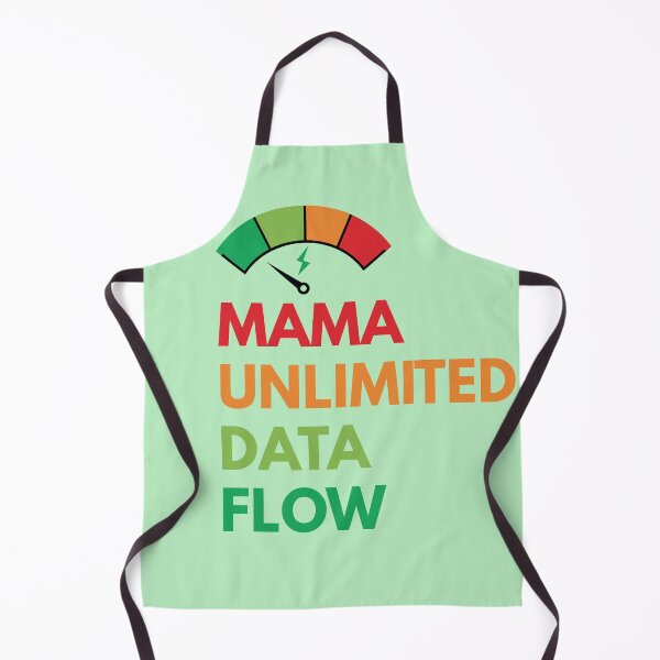 Item preview, MAMA UNLIMITED DATA FLOW - Tech & IT Mother's Day Gifts designed and sold by JurateArt-DK.