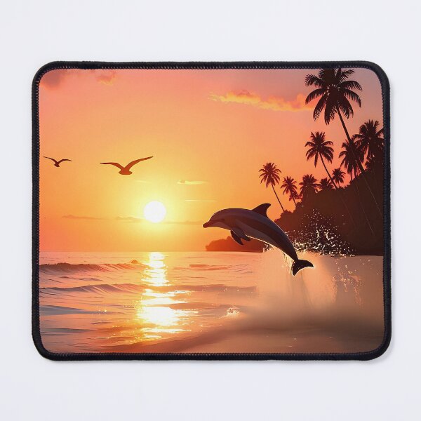 Item preview, Dolphin in the sunset designed and sold by Creative Visualize.