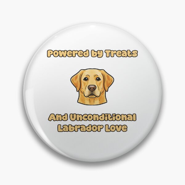 Item preview, Powered by Treats Unconditional Labrador Love Design designed and sold by NatureUnleashed.