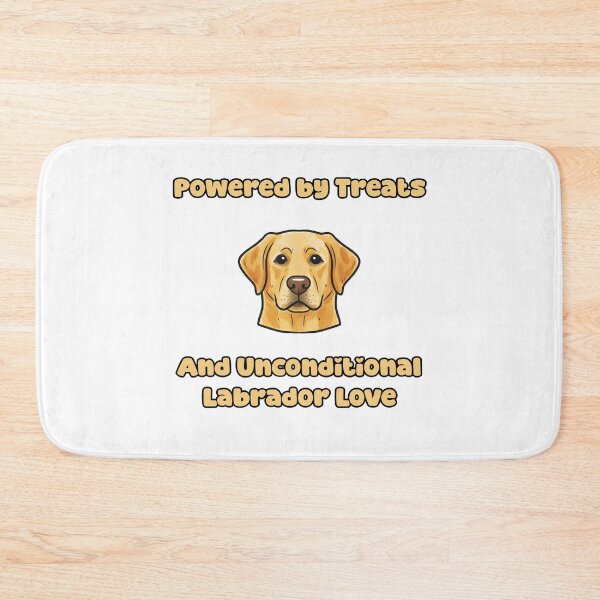 Item preview, Powered by Treats Unconditional Labrador Love Design designed and sold by NatureUnleashed.