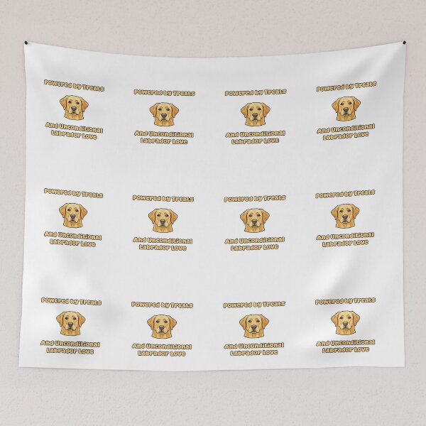 Item preview, Powered by Treats Unconditional Labrador Love Design designed and sold by NatureUnleashed.