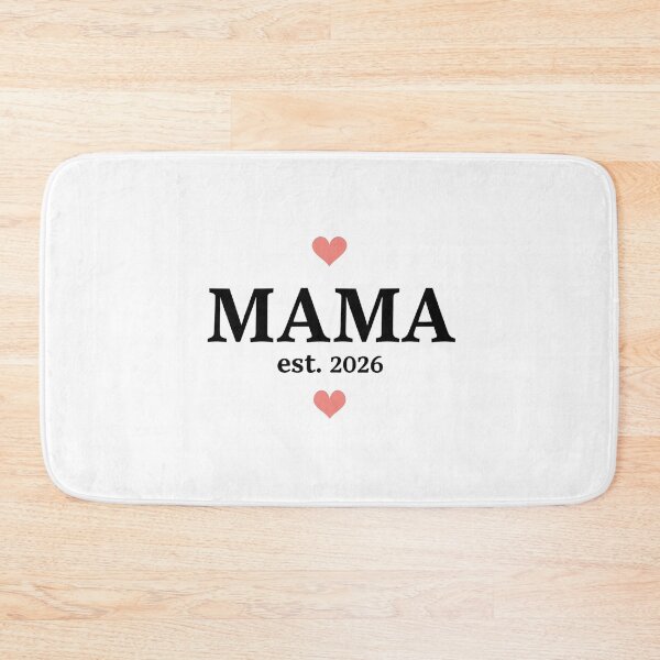 Artikelvorschau, Minimalistisches Mama-T-Shirt (gegr. 2026) – Geschenk zum Muttertag für frischgebackene Mütter entworfen und verkauft von relso.
