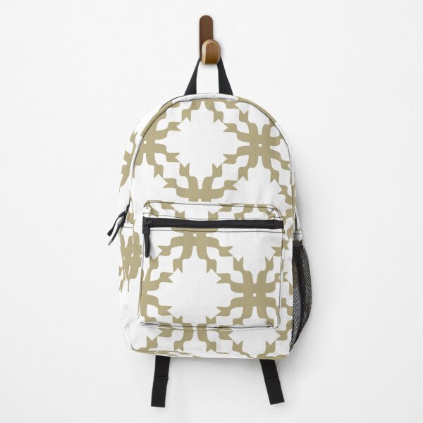 Item preview, Gold & white ornamental seamless pattern designed and sold by Mint + Midnight.