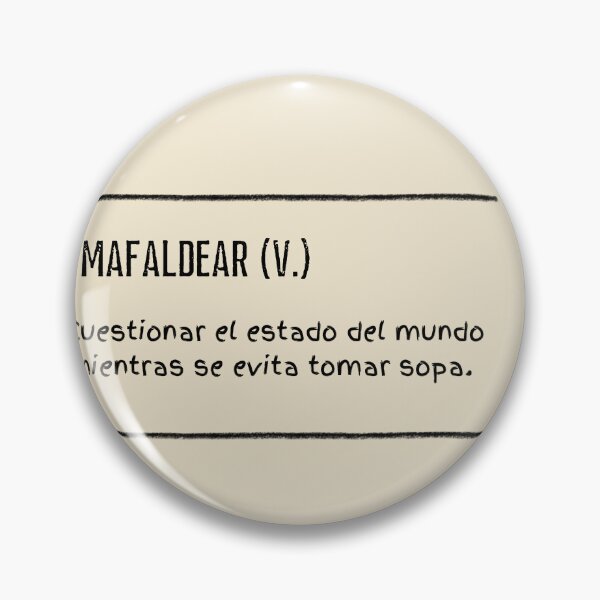 Item preview, I don't want soup - Mafalda Style Quote - Vintage Retro Art designed and sold by Clauzierra.