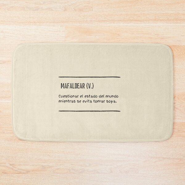 Item preview, I don't want soup - Mafalda Style Quote - Vintage Retro Art designed and sold by Clauzierra.