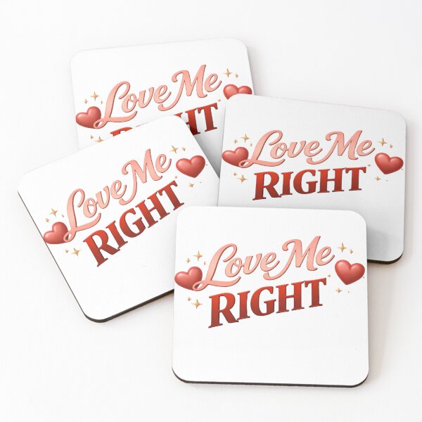Item preview, Love Me Right Romantic Quote Design designed and sold by JagrDesigns.
