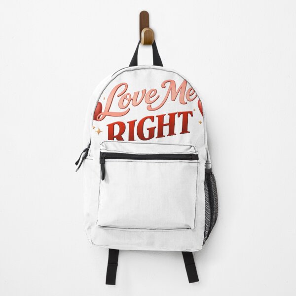 Item preview, Love Me Right Romantic Quote Design designed and sold by JagrDesigns.