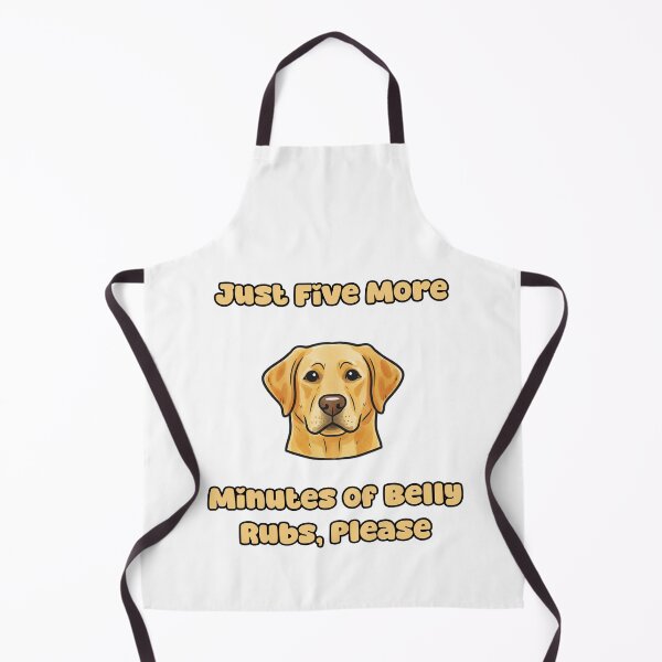 Item preview, Just Five More Minutes Of Belly Rubs Please Dog designed and sold by NatureUnleashed.