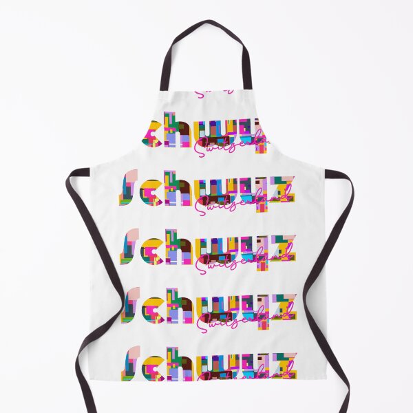 Item preview, Schwyz, Switzerland, Vibrant Abstract City Typography Art designed and sold by Wanderful-roads.