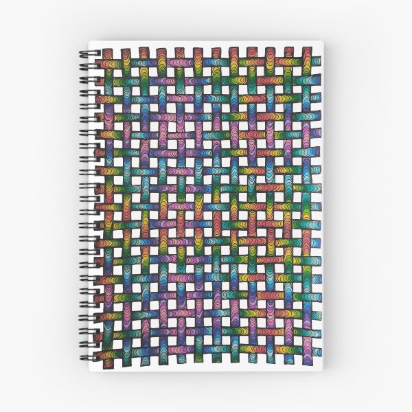 Item preview, Mage's Codex - Hand Drawn Woven Rainbow Pattern designed and sold by AJPrettyObscene.