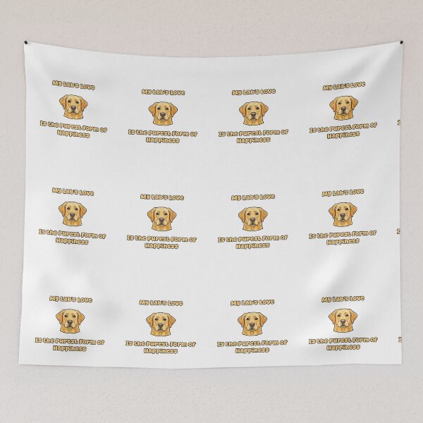Item preview, My Lab's Love Purest Form Of Happiness Labrador designed and sold by NatureUnleashed.