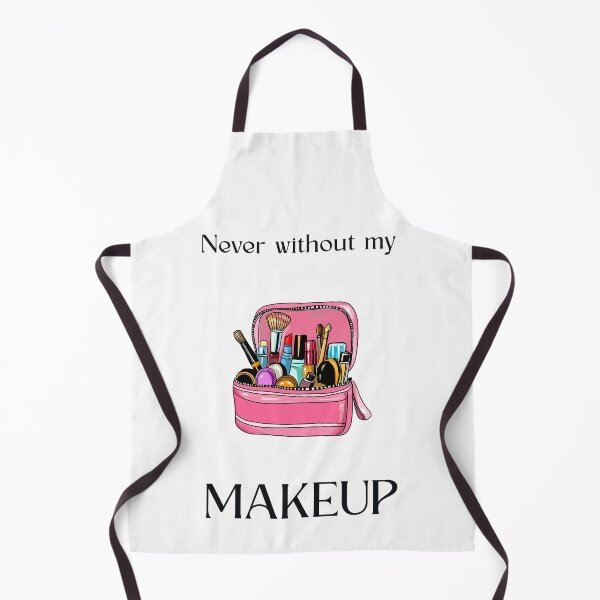 Item preview, Never Without My Makeup — Funny Beauty Quote Wall Art Print designed and sold by MoodsOfMine.