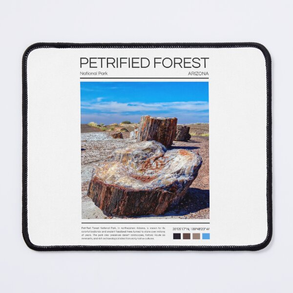 Item preview, Petrified Forest National Park - Arizona designed and sold by StudioRedKoala.