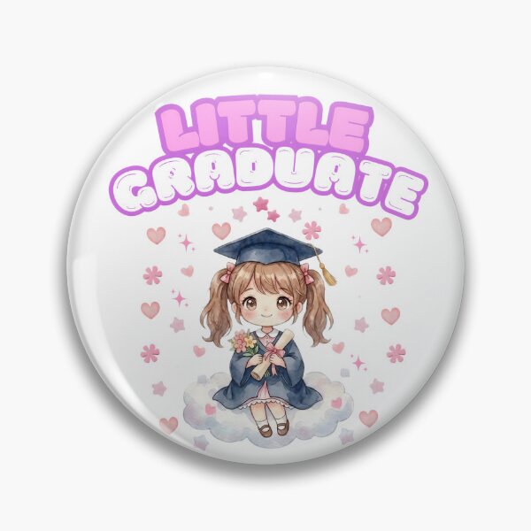 Item preview, Adorable Preschool or Kindergarten Little Graduate Girl designed and sold by VibranPalette.