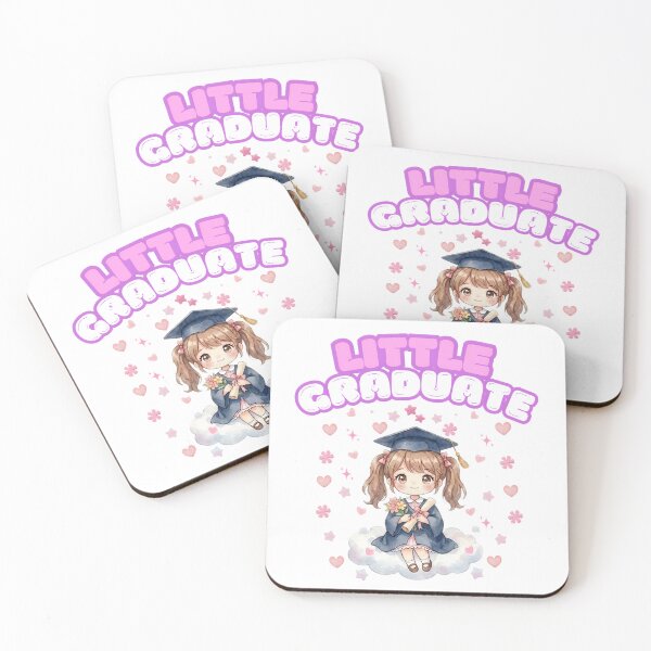 Item preview, Adorable Preschool or Kindergarten Little Graduate Girl designed and sold by VibranPalette.
