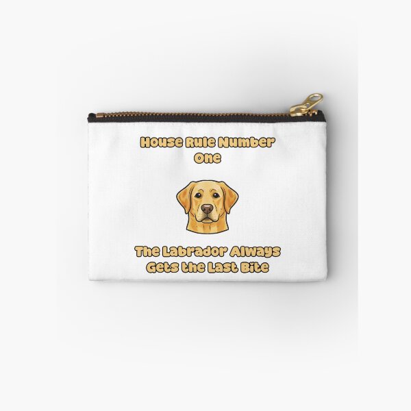 Item preview, House Rule One Labrador Last Bite Funny Dog Owner designed and sold by NatureUnleashed.