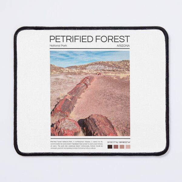 Item preview, Petrified Forest National Park - Arizona designed and sold by StudioRedKoala.