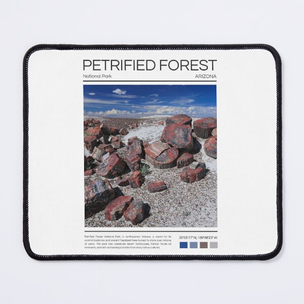 Item preview, Petrified Forest National Park - Arizona designed and sold by StudioRedKoala.