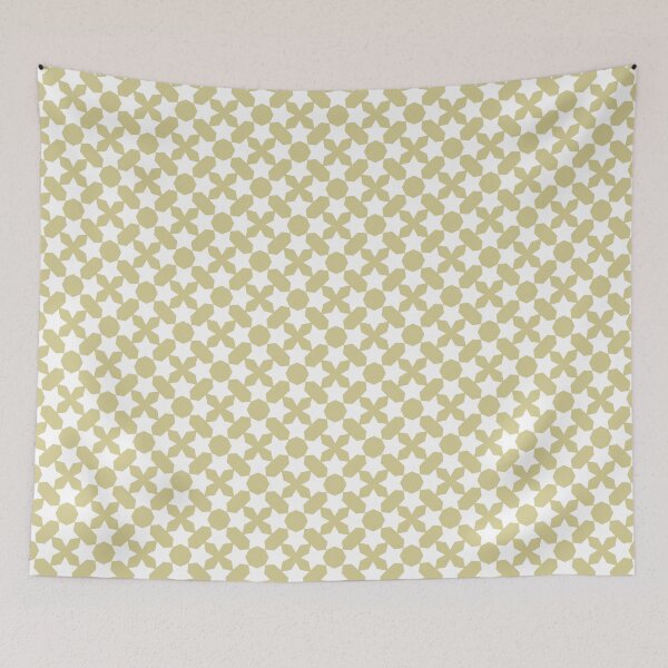 Item preview, Gold & white mini geometric shapes  designed and sold by Mint + Midnight.