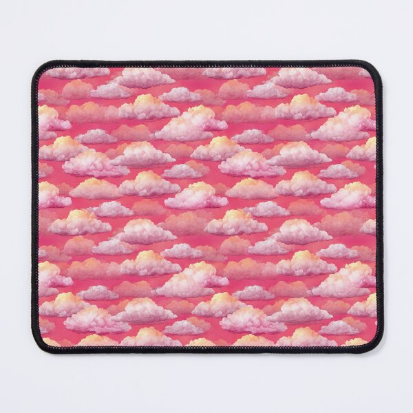 Item preview, Dreamy Pink Clouds Aesthetic Sky Watercolor Pattern designed and sold by NicolasGlowArt.