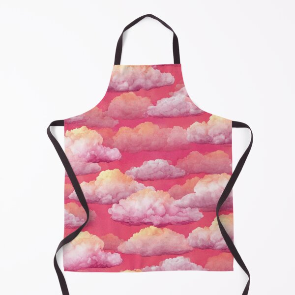 Item preview, Dreamy Pink Clouds Aesthetic Sky Watercolor Pattern designed and sold by NicolasGlowArt.