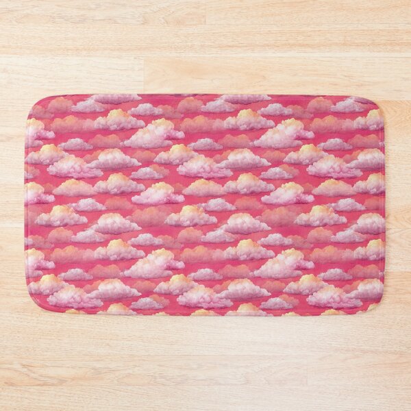 Item preview, Dreamy Pink Clouds Aesthetic Sky Watercolor Pattern designed and sold by NicolasGlowArt.