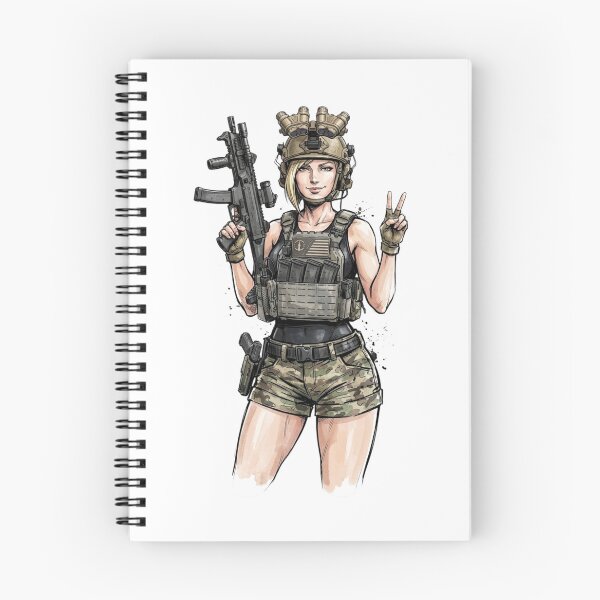 Item preview, Tactical Pinup designed and sold by Warpaint & Lace.