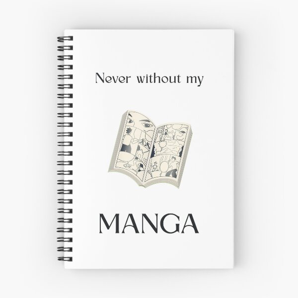 Item preview, Never Without My Manga Wall Art Print — Anime Book Lover Poster designed and sold by MoodsOfMine.