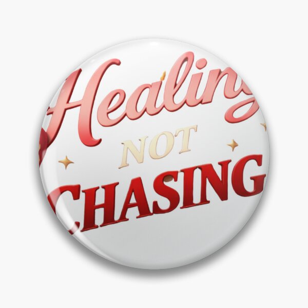 Item preview, Healing, Not Chasing Self-Love Quote Design designed and sold by JagrDesigns.